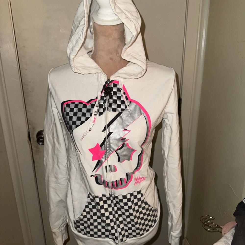 Abbey Dawn rare vintage skull hoodie